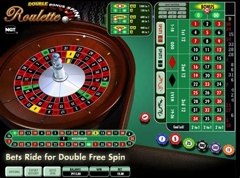 play double bonus spin roulette free